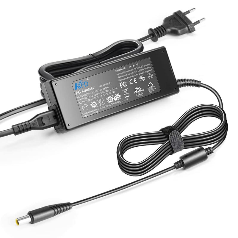 KFD Power Supply 24 V 3.75 A Resmed Accessories Charger for Resmed Airsense 10 90 W AC Adapter S10 Series CPAP Machine AirCurve 10 AirStart 10 Autoset BiPAP Air Elite S10 370001 DA90F24 Lumis VPAP