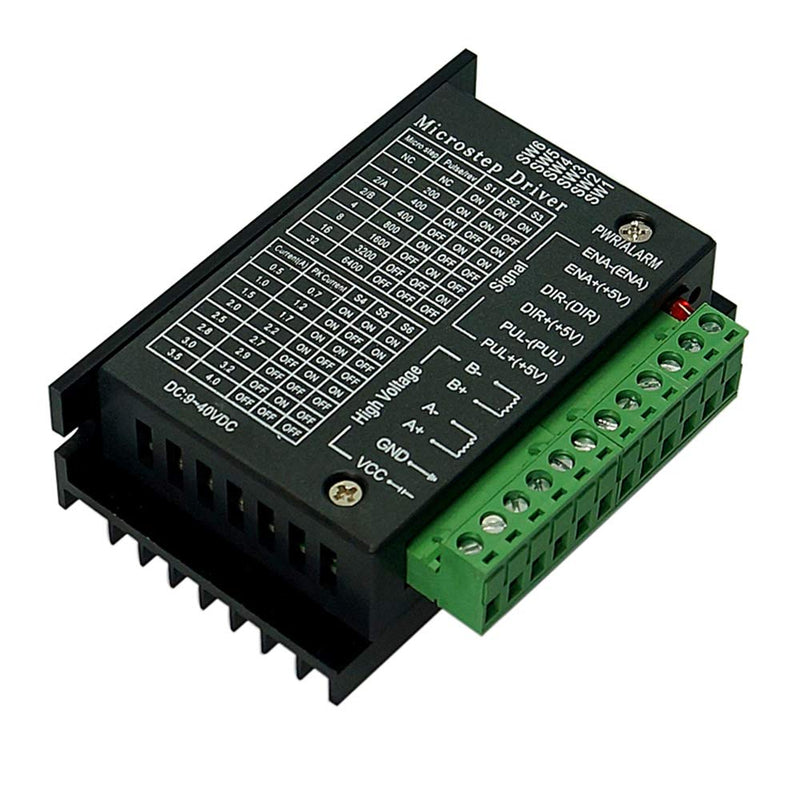 COVVY TB6600 4A 9-42V Stepper Motor Control CNC Controller 32 Segments 2/4 Phase Hybrid Stepper Motor Control Board