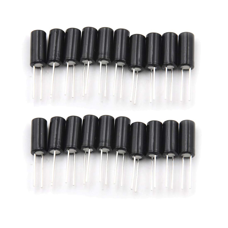 Hailege SW520D Vibration Sensor Metal Ball Tilt Shake Switch 5.2 x 11.5 SW-520D Tilt Shake Position Switch Pack of 100