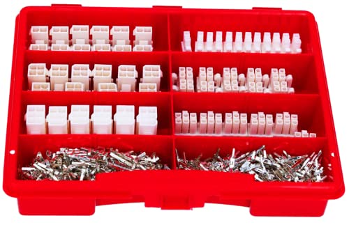 296-Piece Molex Assortment Box 2-Pin 4-Pin 6-Pin KALI-1666 I Industrial Quality from German Dealer