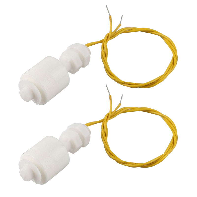[AUSTRALIA] - HALJIA ZP4510 2pcs Mini Liquid Water Level Sensor Vertical Float Switch for Aquarium Pump Control L=45mm 