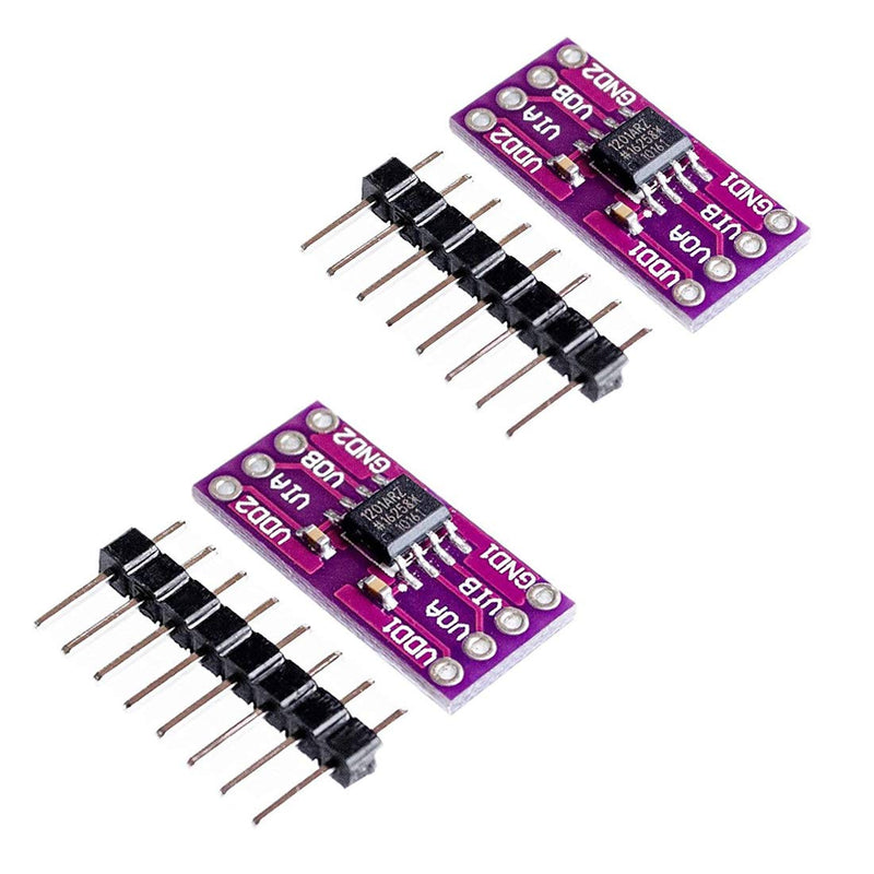 Hailege ADUM1201 Dual Channel Digital Magnetic Insulator Replace Optocoupler for iCoupler Pack of 2