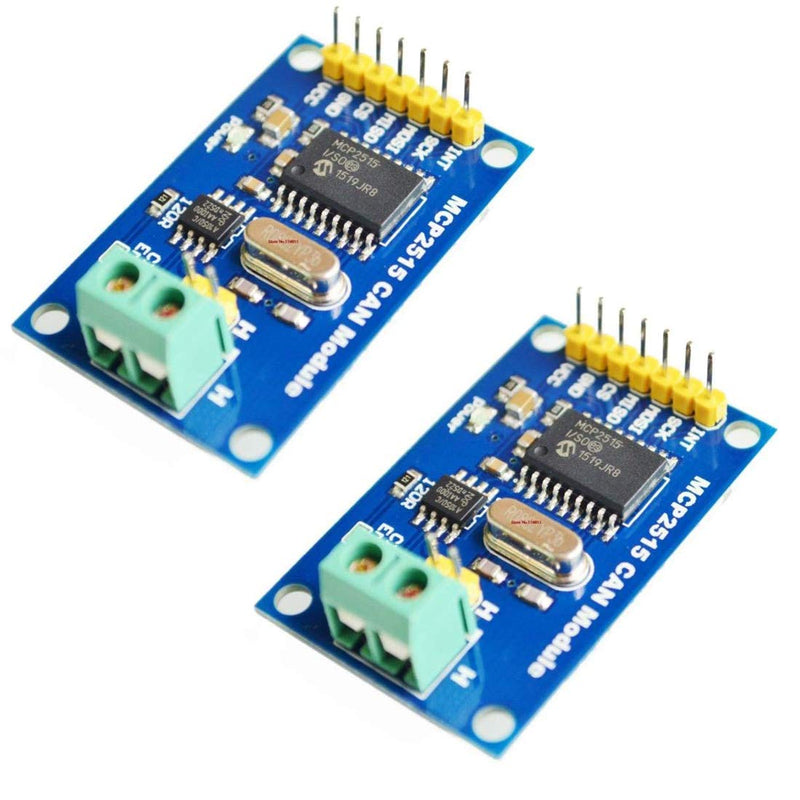 [AUSTRALIA] - Hailege 2pcs MCP2515 CAN-BUS Module TJA1050 Receiver SPI Module AVR 