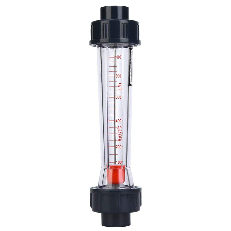 Plastic Pipe Flowmeter, Plastic Flat Mouth (Inner Diameter 25mm/1"), LZS-20 (D) 100-1000 L/H