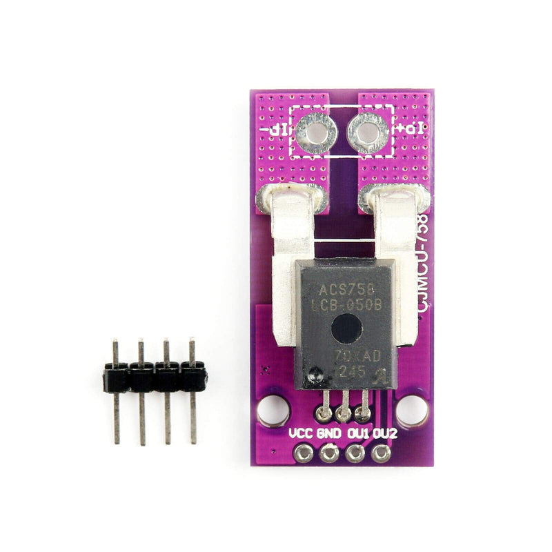 [AUSTRALIA] - Hailege ACS758 ACS758LCB-050B-PFF-T 50A Linear Current Sensor ACS758LCB Current Module 120 kHz Bandwidth 3-5.5V 