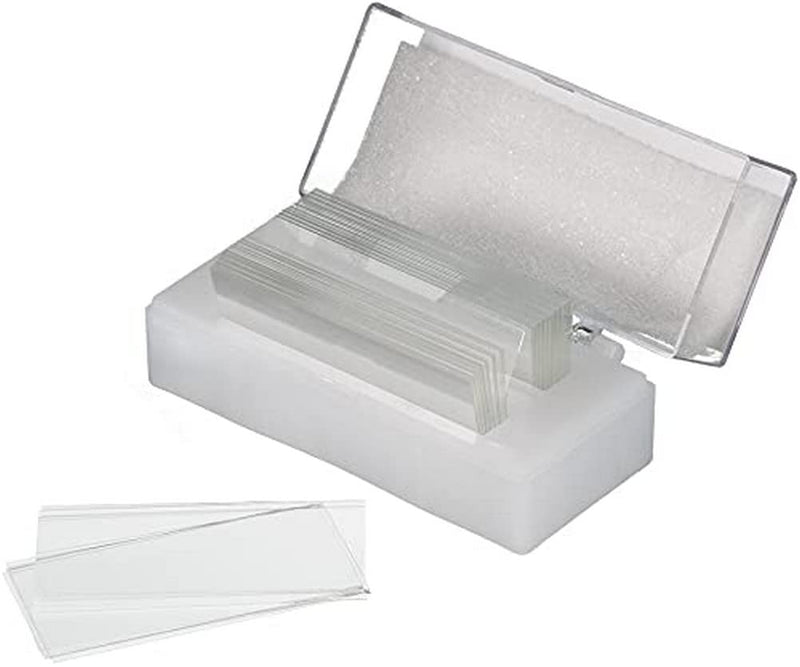 Bresser Microscope Cover Glasses Made of Borosilicate Glass 24 x 50 mm Pack of 100