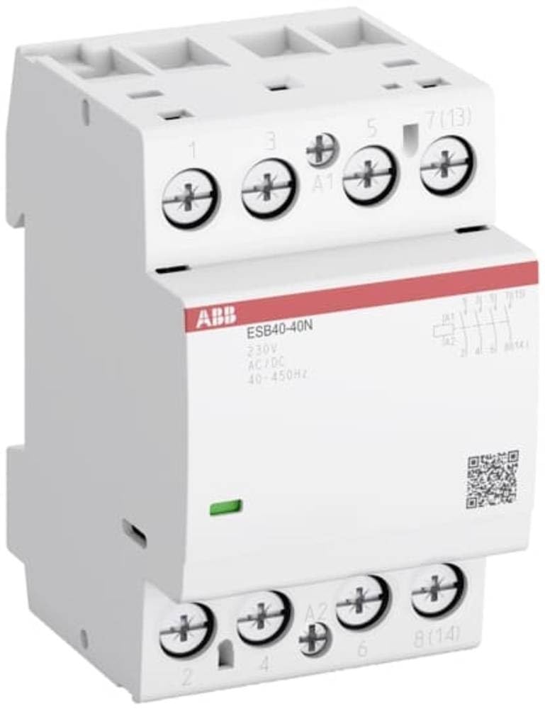 ABB ESB40-40N-06 Installation Contactor 4 Contact Contactors 220 V, 400 V Pack of 1