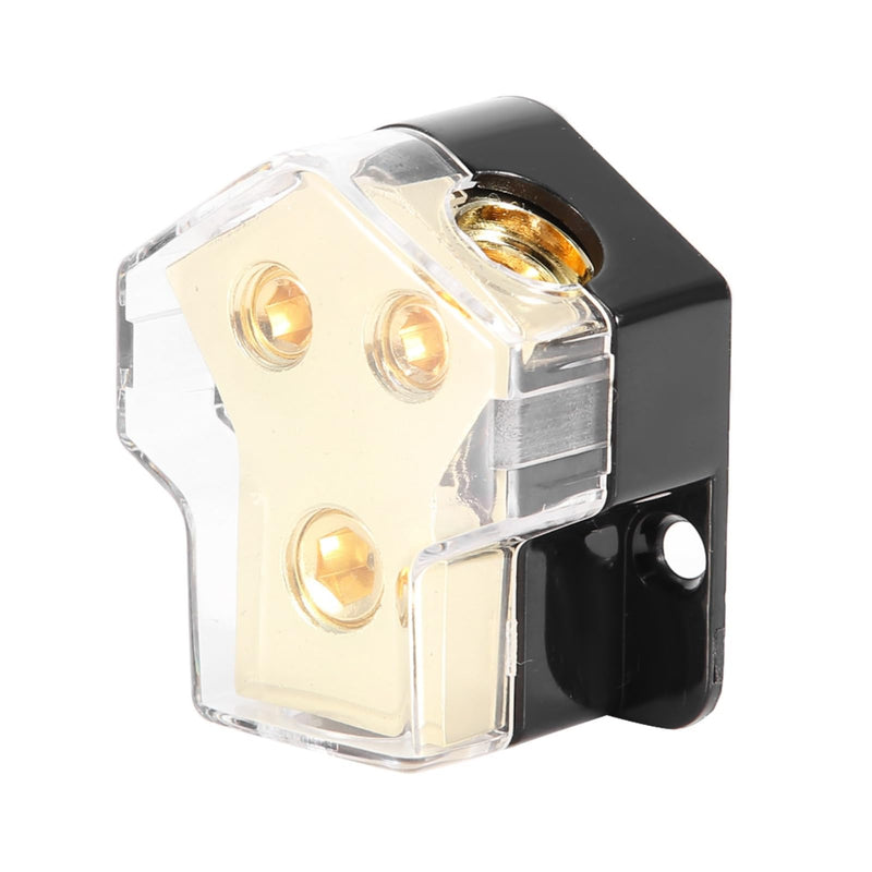 KSTE Car Audio Power Distribution 1 x 1GA In 2 x 4GA Out Block Splitter