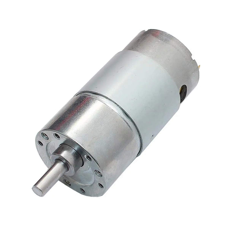 DollaTek DC 12V 480 RPM Geared Motor High Torque 37GB-550 Gear Reducer Motor