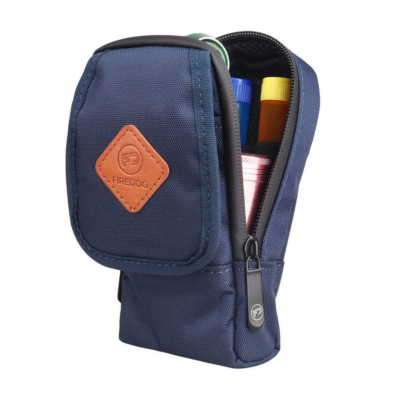 [AUSTRALIA] - FIREDOG Smell Proof Bag, Odor Proof Pouch Carbon Lined Smell Proof Case Container for Travel Storage (Blue) Blue 