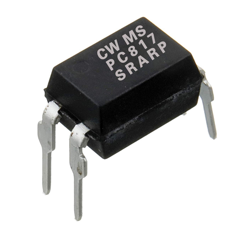 BOJACK PC817 Optocoupler DIP Installation PC817C 2.54mm Pitch 4 Pin DIP-4 (Pack of 50)