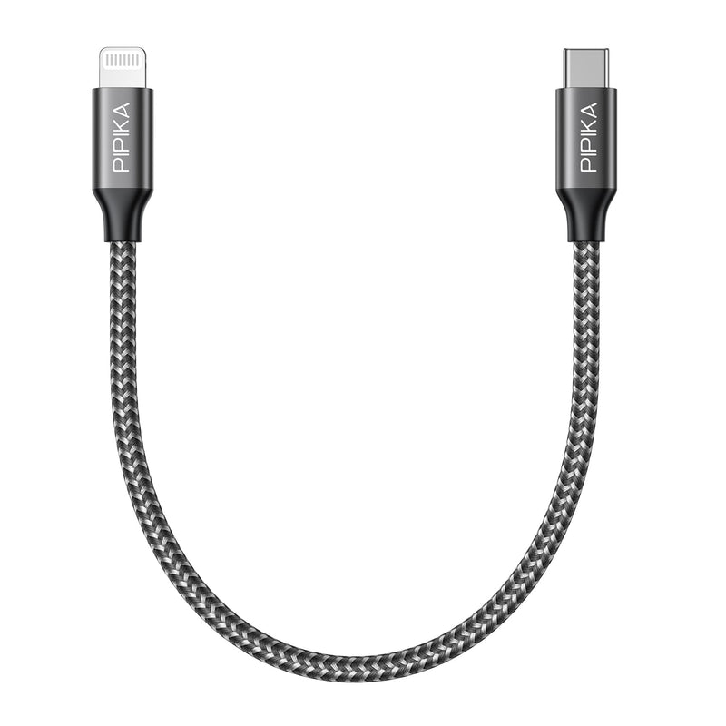[AUSTRALIA] - Pipika USB C to Lightning Power Delivery Charging Cable [0.5 m], MFi Certified, Compatible with iPhone 13 Pro Max/13/12 Mini/1211/11 Pro/XR/XS/X/SE2/8/8 Plus 0.5 m 