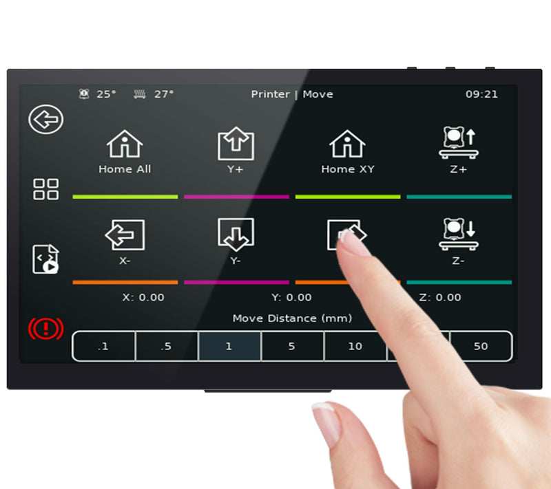 BIGTREETECH Upgrade PITFT50 V2.1 Graphic Smart Display DSI Interface 5 inch LCD Touch Screen Suitable for Raspberry-Pi Pi TFT50 V2.1