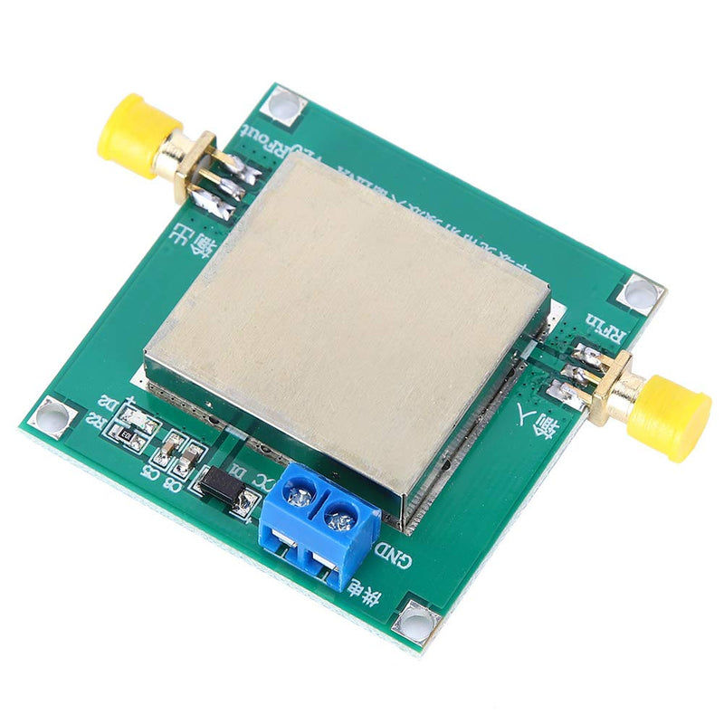 RF Amplifier, Low Noise RF Broadband Amplifier LNA (1-3000MHz Gain:20dB) 12V DC for Shortwave FM Broadcasting Remote Receiver