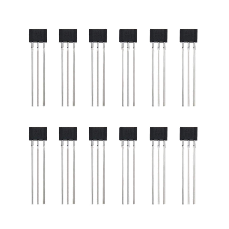 [AUSTRALIA] - YINETTECH 12pcs 41F TO-92S Bipolar Hall Effect Sensor Magnetic Detector SS41F 0H41 SH41 S41 S41 S41 3 Pin Sensor for Electric Vehicle Engine Industrial Applications 