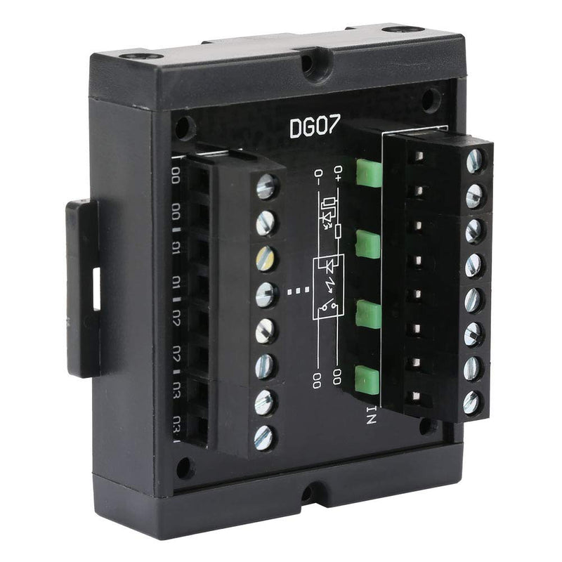 Nikou Level Converter, High Stability 10-28V Logic Level Converter, 4-Channel NPN to PNP Level Conversion with Two Lines DG07