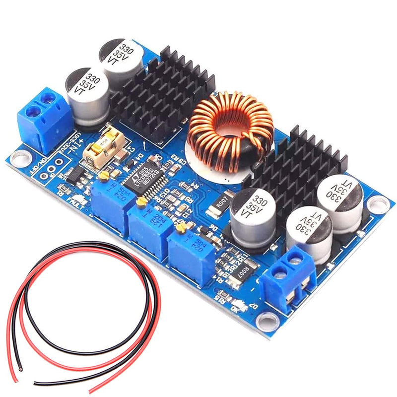 [AUSTRALIA] - Youmile LTC3780 Boost Converter DC 5V-32V to 1V-30V 10A Constant Voltage Current Automatic Converter Step-Up Down Controller Charging Module with Cable 