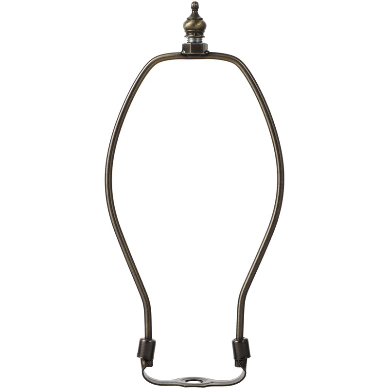 SOLUSTRE Lamp Holder Harp Lamp Shade Harp Holder Bronze Horn Frame Shade Holder Adjustable Kit Suitable for Table Floor Light Umbrella Holder 20X 11,5X0,2 CM