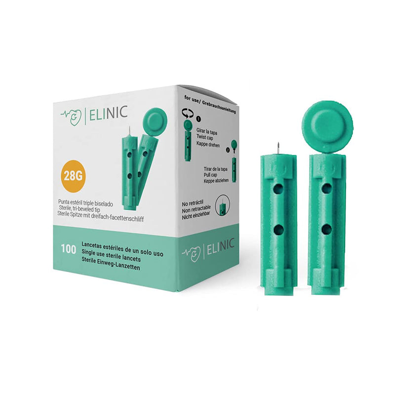 Sterile Universal Lancets 28G (Pack of 100) 100 Stück