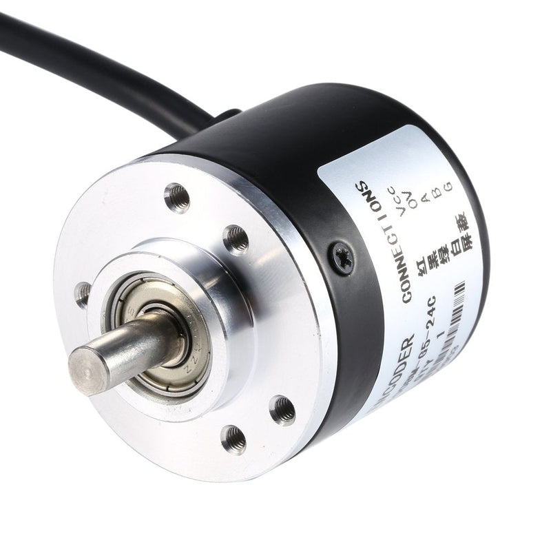 600P/R Incremental Rotary Encoder, Incremental Rotary Encoder, DC5-24V AB 2 Phase, for Measuring Speed Angle Acceleration of Objects