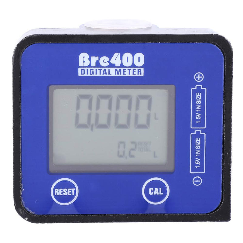 Fuel Oil Flowmeter, High Precision Digital Flow Meter, Diesel, Aluminium Alloy Pipeline Flow Gauge, 1/2 Inch LCD Display, Flow Meter, High Precision