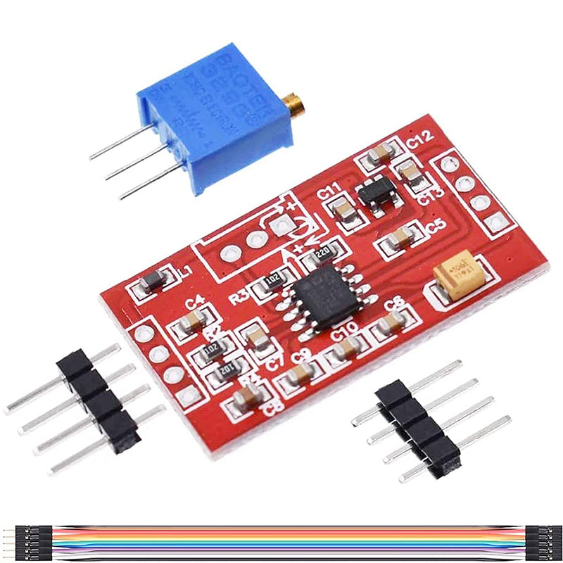 Youmile AD623 Voltage Amplifier Module Voltage Amplifier Adjustable Magnification Instrument Amplifier Module with DuPont Cable