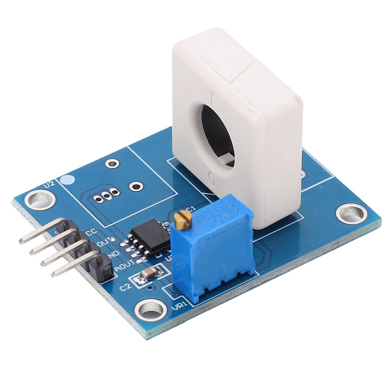 Deror Hall Current Sensor DC 5V Hall Current Detection Sensor Module 35A Short Circuit Overcurrent Protection Detector WCS1800