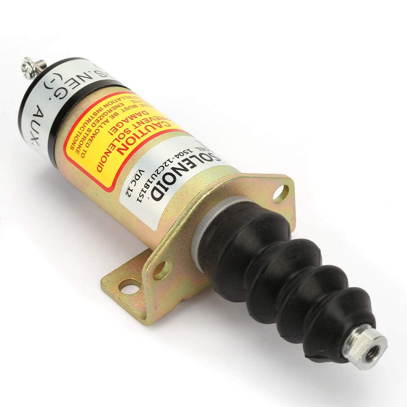 12V Shut-off Magnet, Steel Housing Motor Stop Magnet, Durable and Long Service Life, Perfect Replacement for the Old or Broken One