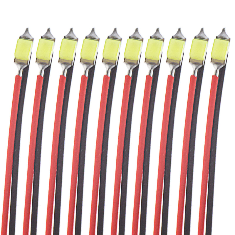 SeKi 0402 SMD LED-WW Pack of 10 Warm White (3000K) Warm White (3000 K)