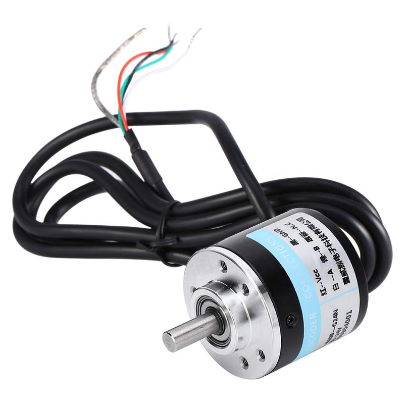 600P/R Rotary Encoder, 6 mm, Photoelectric Incremental Rotary Encoder, 5V-24V, AB 2 Phase Shaft Switch, Rotary Encoder