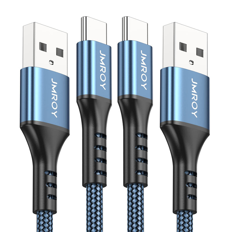 USB C Cable 3.1A Fast Charging Cable Type C Charging Cable for Samsung Galaxy A51 A50 A41 A40 A71 A21s A20 A20e S8 S9 S10 S20 fe, Note 10 9 8, Huawei P40 P30. P20 P10 P9 (1M) 1m gray