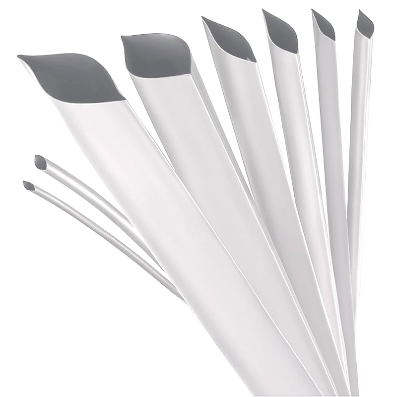 ISOLATECH Heat Shrink Tubing Sold by the Metre White with Adhesive Various Diameters and Lengths Shrink Ratio 3:1 Set Polyolefin for Insulating Cables Solder Joints Unlabeled UV Resistant Ø15mm Length: 1 M.