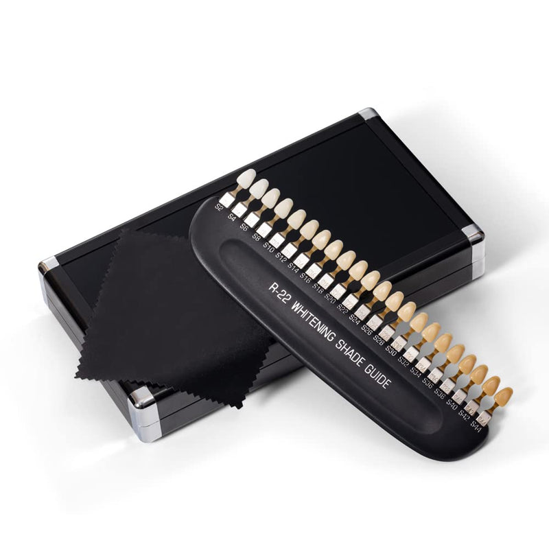 3D Professional R-22 Clinic Salon Teeth Whitening Shade Guide, Digital Tooth Teeth Shade Guide Teeth Whitening Device