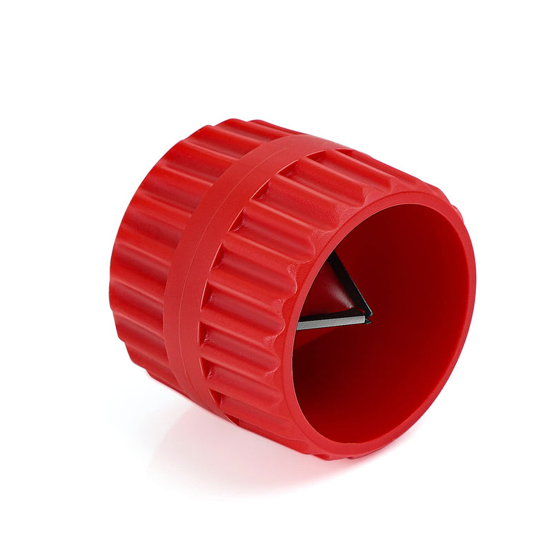 PE Pipe Deburrer, 2 in 1 Copper Pipe Deburrer, DEANKEJI Pipe Deburrer, Plastic Pipe, Universal Copper Pipe Pipes for Indoor and Outdoor Use, 5-38 mm, Indoor and Outdoor Milling Cutter
