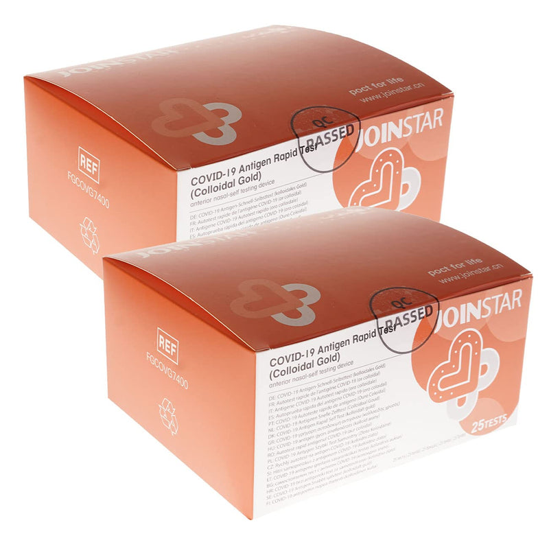 Corona Quick Test Pack of 50 - JOINSTAR Antigen Quick Test Coronavirus (2019-nCoV)