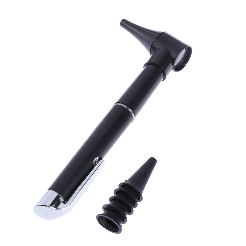 Mini Ear Otoscope Kit 4X Magnification Ear Circumference Portable Ear Sky Otoscope Testing Ear Nose Infection Detector for Students Nurses Home Use without Battery