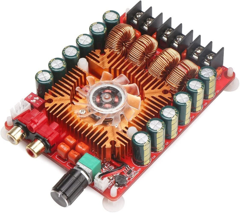 [AUSTRALIA] - Fasizi TDA7498E 2 x 160 W Dual Channel Audio Amplifier Board, Support BTL Mode 1 x 220 W Single Channel, DC 24 V Digital Stereo Power Amp Module for Car Carrier Computer Speakers DIY 