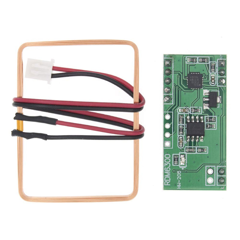 Fasizi RDM6300 125KHz EM4100 RFID Reader Module UART Output Access Control System for Arduino