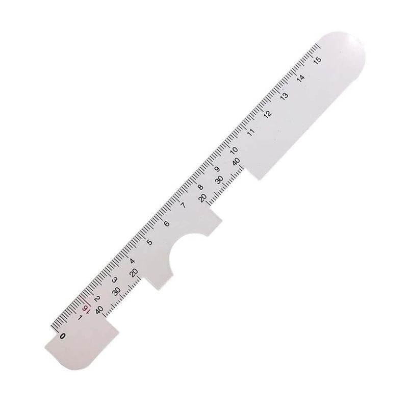 SagaSave 10pcs Optical PD Ruler Plastic Pupil Distance Meter Eye Eye Test Tool