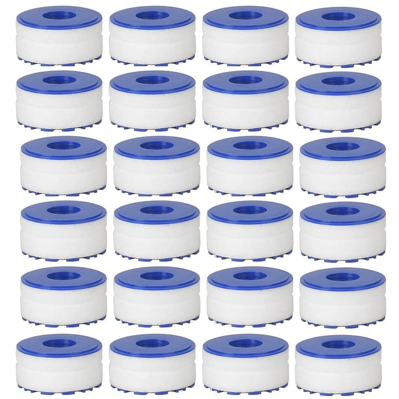 WOOLUCK® 24 Pieces Replacement Filter Element for Tap, Tap Filter Cartridges, Water Filter Element 24pcs filterelement