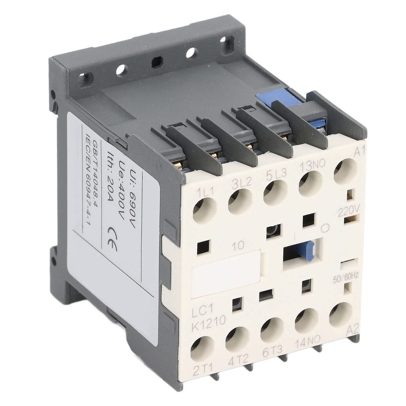 [AUSTRALIA] - AC Contact 3 Pole 4 N/O Thickened Silver Contacts 220 V 12 A Industrial Electrical Contactor for Power Distribution 