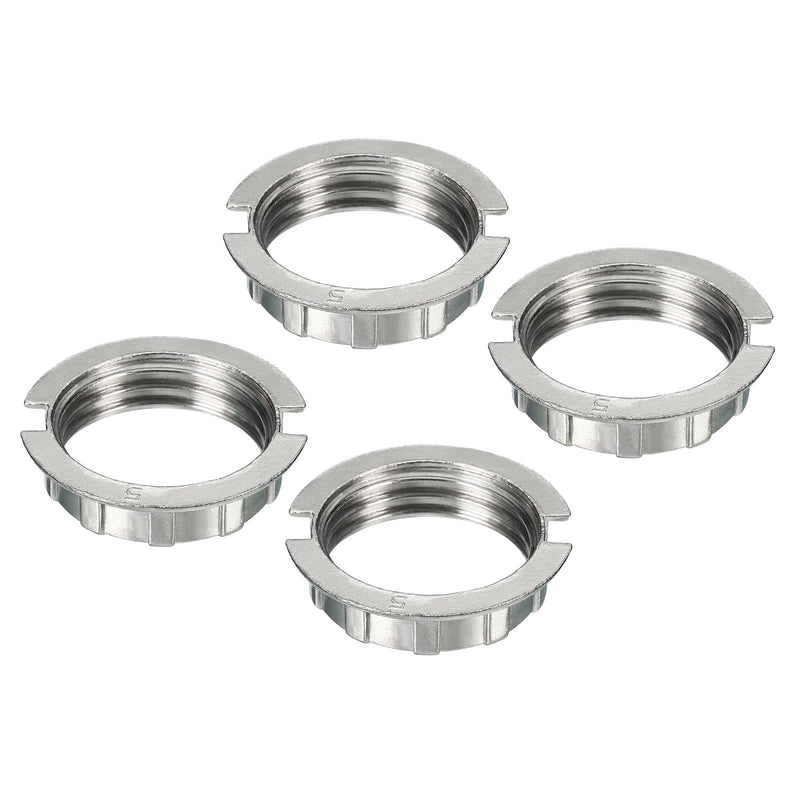 sourcing map G9 Socket Lamp M20 Adapter Ring for Lights Shade Holder White Pack of 4