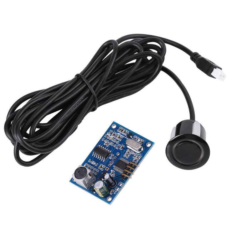 5 V Ultrasonic Wave Distance Measuring Board Distance Module with Waterproof Sensor for Horizontal Distance Measurement