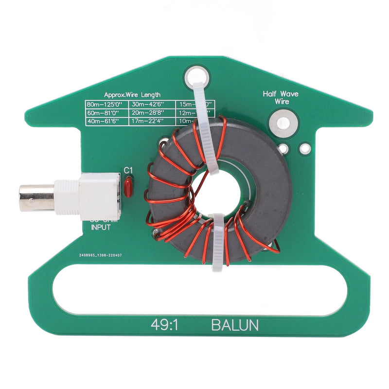 [AUSTRALIA] - No Tune End Fed Half Antenna Module Shortwave Radio Balun Antenna Balanced to Unbalanced Transformer 535MHz 