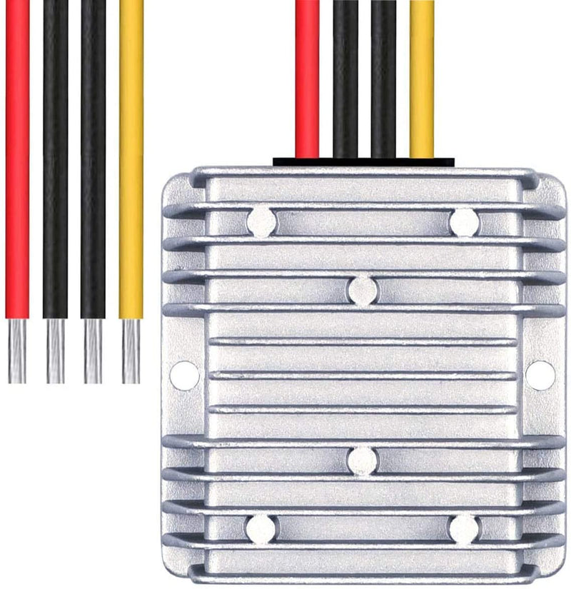 DC Voltage Converter Regulator, DC 12V Step-Up to 24V 10A 240W, Buck Transformer Waterproof 12V to 24V/10A