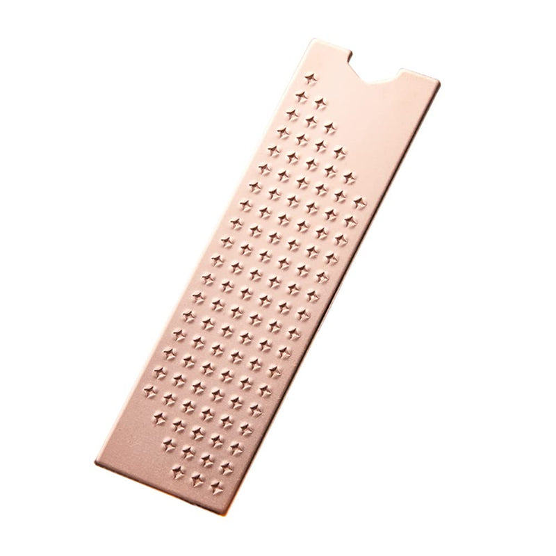 DolDer M.2 2280 SSD Copper Radiator Body 74 x 22 x 2 mm with Thermal Pad Screws Silicone Rings for Desktop PC (2 mm) 2mm