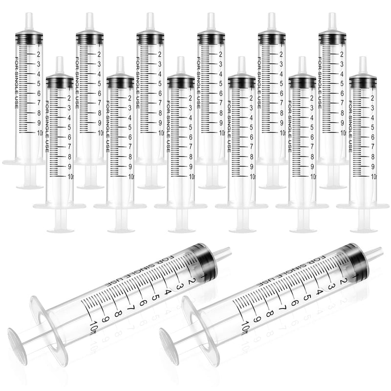 [AUSTRALIA] - Dacitiery Pack of 20 Syringes, 10 ml Needleless Sterile Syringes for Small Pet Feeding, Scientific Laboratories, Plant Watering, Industrial Precision Application 