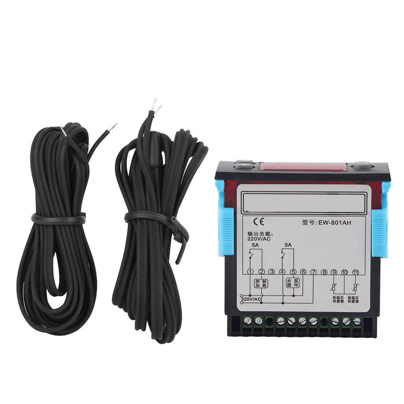 Solar Heating Controller, Solar Thermostat Switch, Differential Temperature Controller for Solar Hot Water