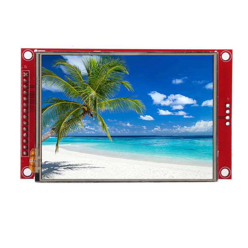 LCD Display Module 3.2 Inch Display TFT 320 240 3.2 Ili9341 3.2 240*320 TFT LCD Display Module 4 Wire SPI TFT LCD Screen with Card Cage TFT Display Module (with Touch)