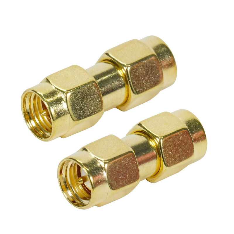 [AUSTRALIA] - Fohevers SMA Male to SMA Male Adapter Pack of 2 S/M-S/M 